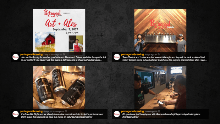 Bullseye Wholesale Instagram Digital Display | How Digital Displays and Social Media Improve Bar Customer Experience