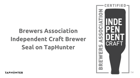 Brewers Association Independent Craft Brewer Seal on TapHunter