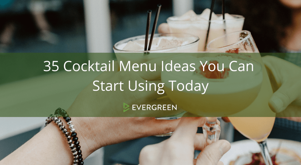 35 Cocktail Menu Ideas You Can Start Using Today