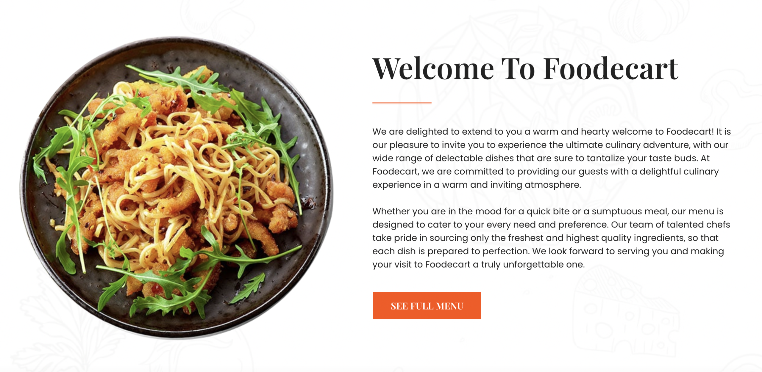 image of Welcome to Foodecart