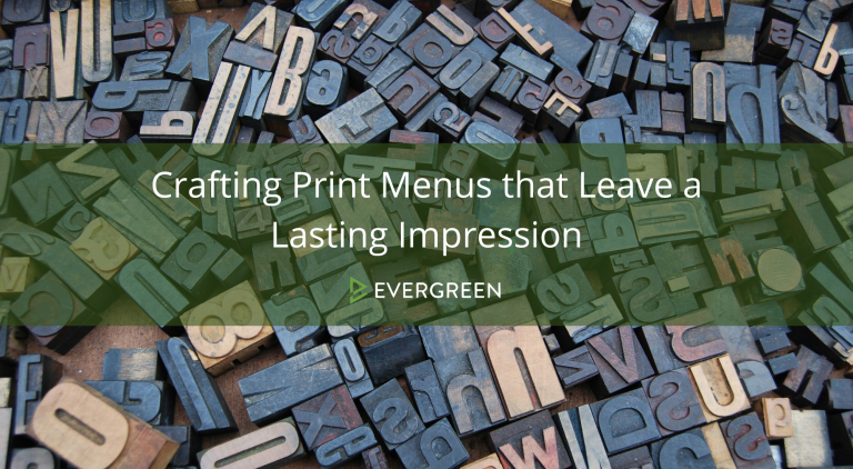 Crafting Print Menus That Leave a Lasting Impression