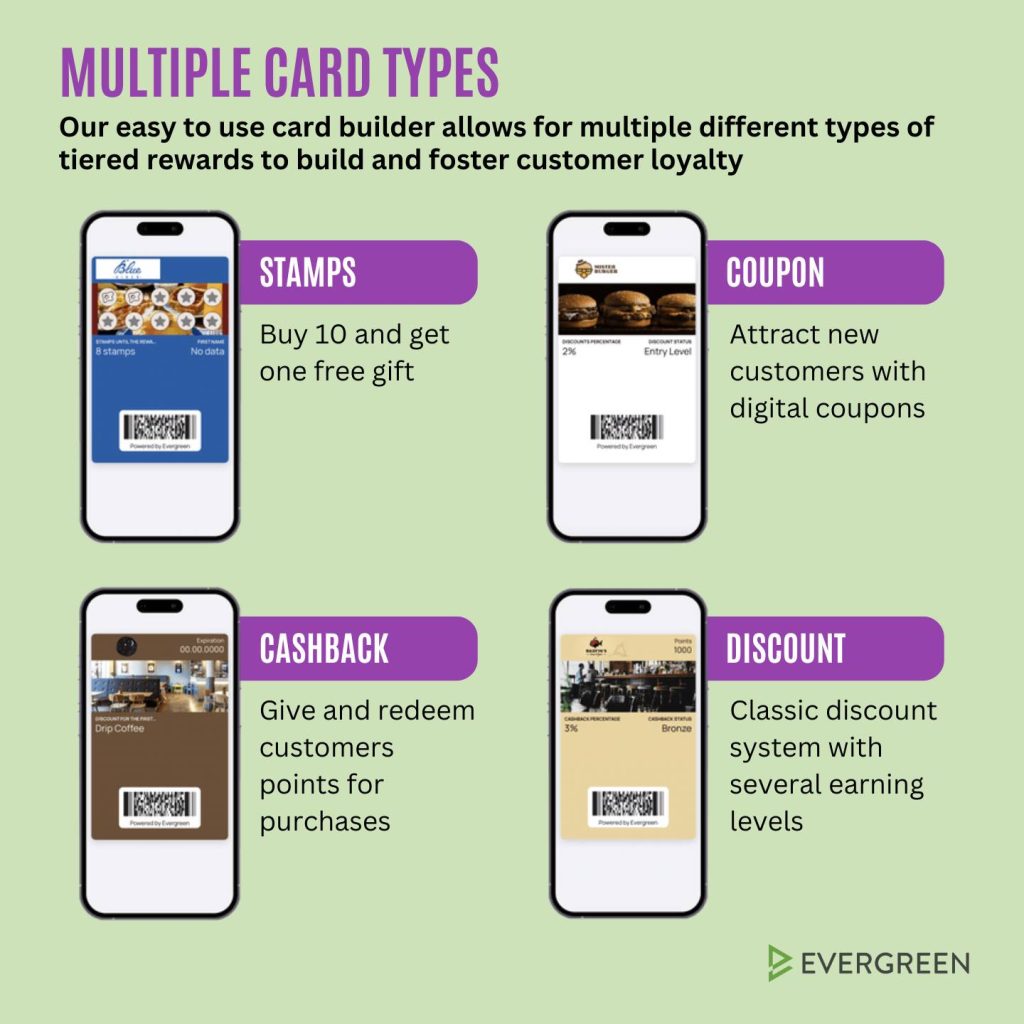 restaurant rewards with evergreen