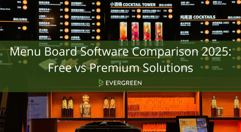 Menu Board Software Comparison 2025: Free vs Premium Solutions