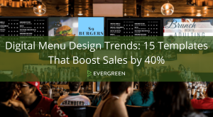 Digital Menu Design Trends: 15 Templates That Boost Sales by 40%