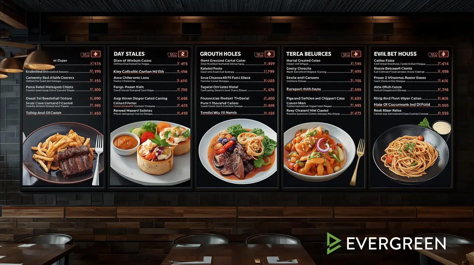 Digital Menu Design Templates: Crafting Menus That Delight and Convert