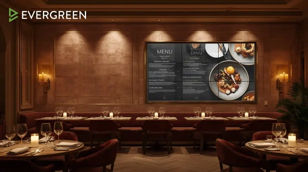 elegant fine dining restaurant interior