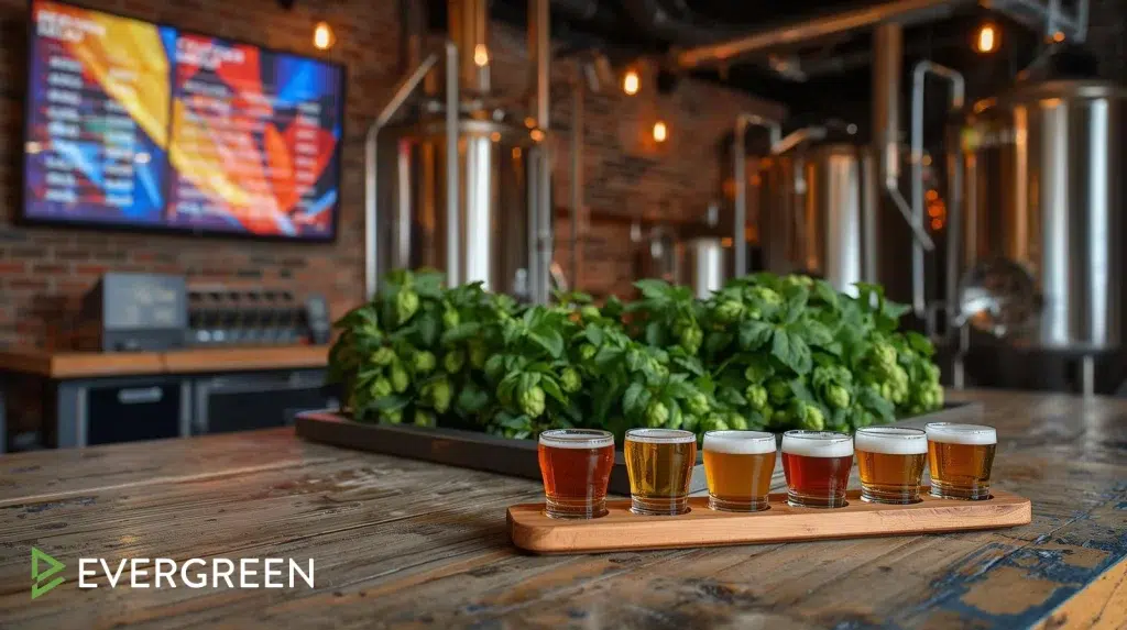 Digital Menu For Brewery