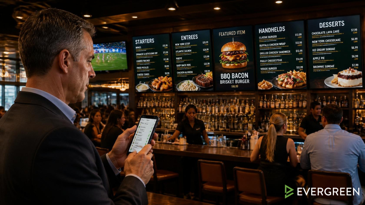 digital menu board software feature