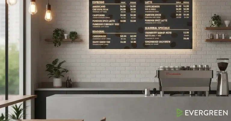 Digital Menu Boards for Coffee Shops: Boost Sales & Streamline Operations