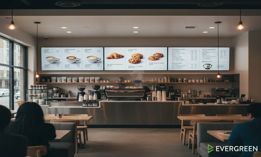 Digital Menu Boards for Coffee Shops: Boost Sales & Streamline Operations