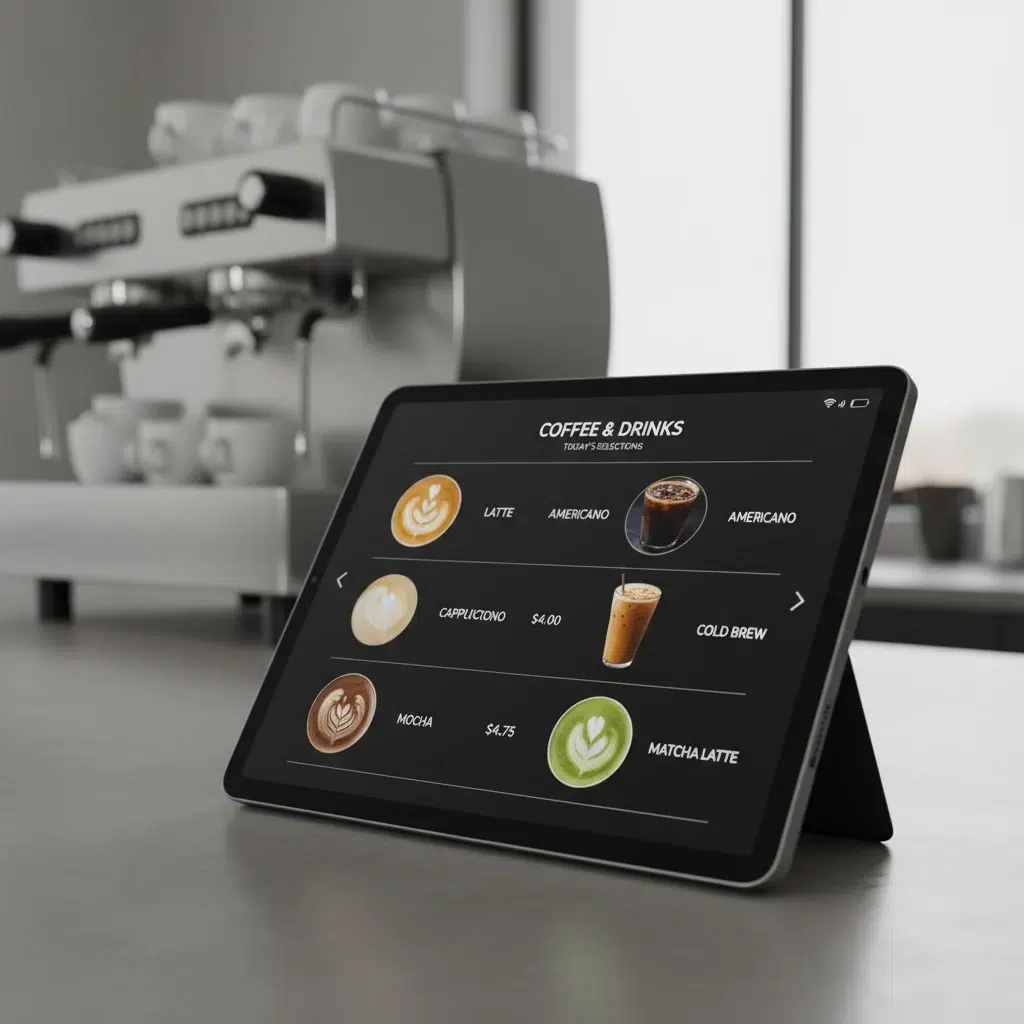 Menu Example About Computer Shop How to Optimize Your Coffee Shop Menu with Digital Menu Boards