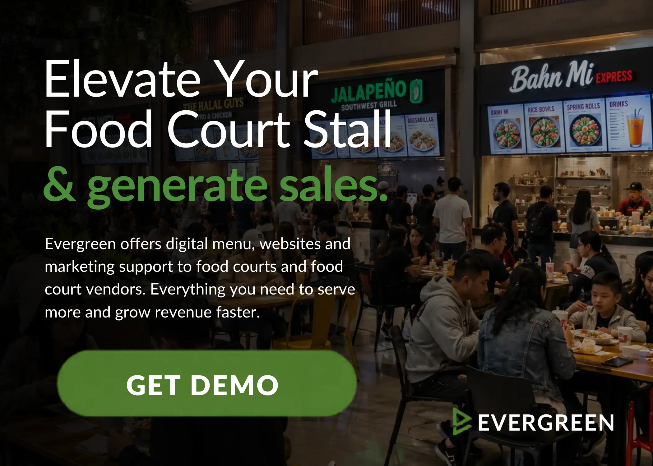 Digital Menu Boards for Food Courts: Managing Multiple Vendors on One Platform