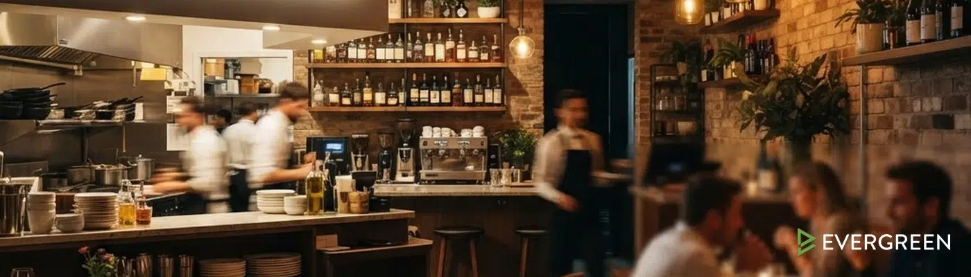AI digital menu boards — Start Free Trial or Book a Demo with Evergreen