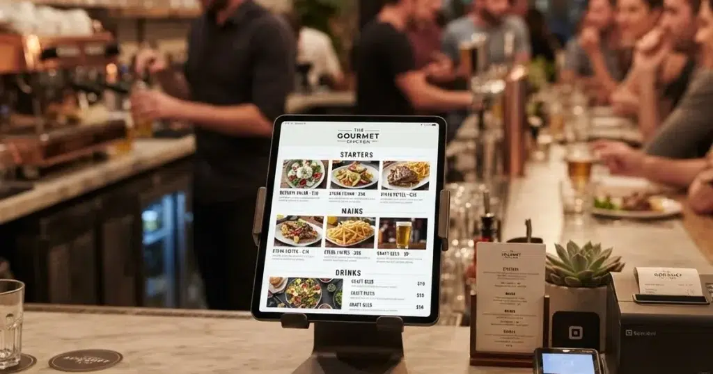 Digital Menu Board App: Mobile Menu Management for Restaurants