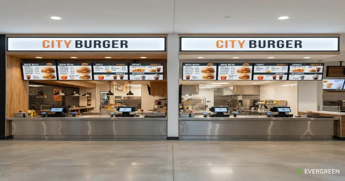 franchise restaurant digital menus — multiple locations with consistent digital menu branding