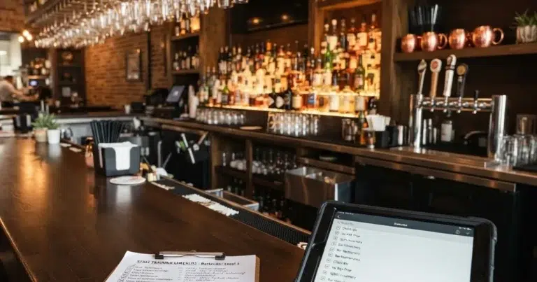 Bar Staff Training Checklist: 25 Steps to a Sharp Team